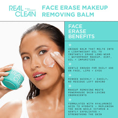 Real Techniques Face Erase Balm textura cremosa para aplicar en piel seca.