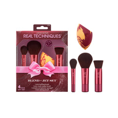 Real Techniques Mini Ultra Buff Brush for precise, airbrushed base on the go.