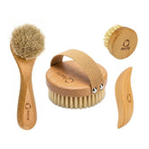 Cepillo corporal seco Reccsy para exfoliar y estimular la circulación.