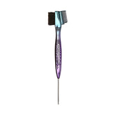 Red by Kiss Chrome Edge Brush with sterilized bristles for safe, gentle edge styling.