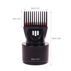 Red by Kiss detangling pik straightens while drying for efficiency