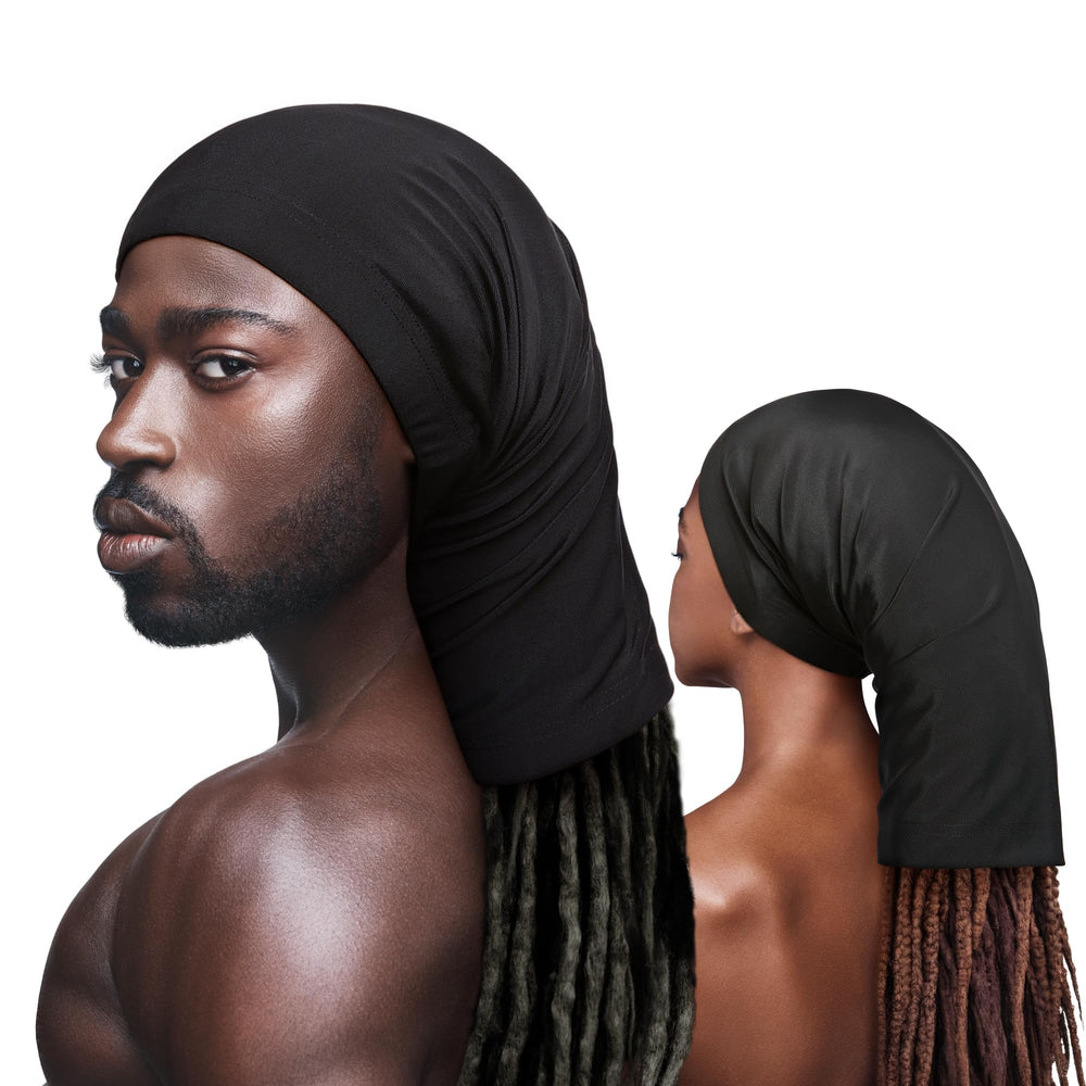 RED by Kiss Dreadlock Tube covers large dreads for secure daily wear