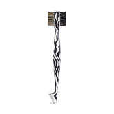 RED by Kiss Dual Edge Brush close-up shows soft boar bristles for gentle edge work.
