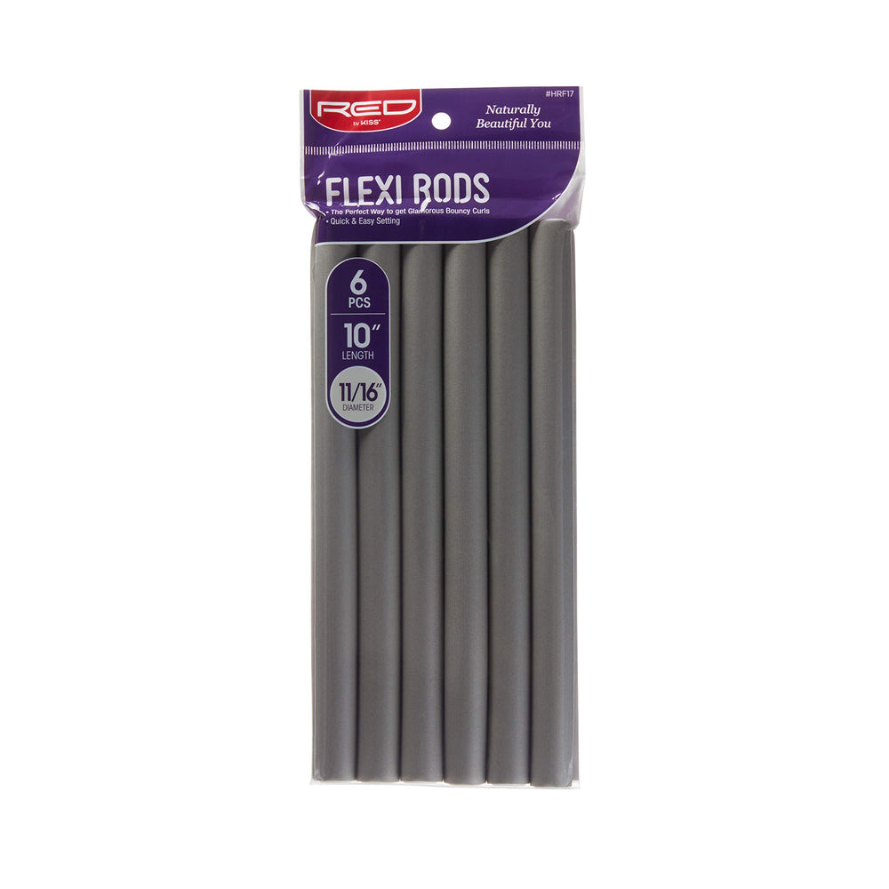 Red by Kiss Flexi Rods deliver soft curls on pillow for heatless styling