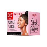 Red by Kiss ultra-strong strip close-up showing white wrap for secure hold.