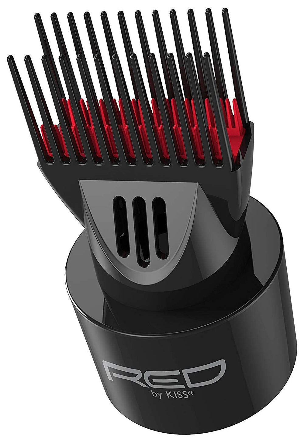 Red by Kiss universal detangling pik fits dryer nozzle for quick styling