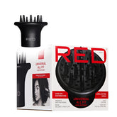 Red by Kiss Universal Diffuser fits most nozzles for fast, easy attachment.