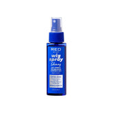 Red by Kiss Wig Spray brillo extra para cabello, mejora el aspecto suave y natural.