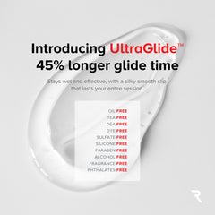 RED Medical Supplies Age-Defying Gel bottle pour demonstrates quick absorption without greasiness.