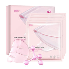 Redcool Pink Collagen Jelly Mask packshot highlighting hydrating glow