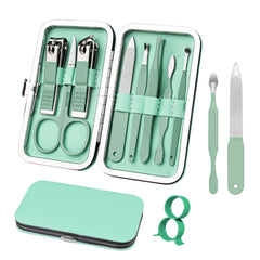 RedFlow 8-in-1 manicure set nail clipper for precise grooming on the go