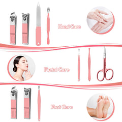 RedFlow nail clippers with angled edge for precise trimming on the go.