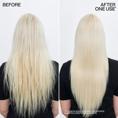 Redken creamy texture coats strands with luxurious slip