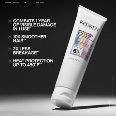 Redken Acidic Bonding Leave-In pump enables easy, mess-free application