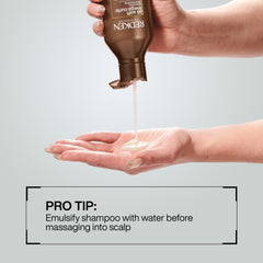 Redken All Soft Mega Curls Shampoo hair after wash showing defined, hydrated curls.