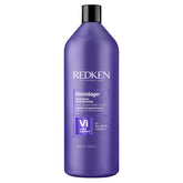 Redken Blondage bottle front showing purple toning for cooler blondes