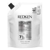 Redken Bonding Shampoo hero bottle reinforces damaged hair for added strength.