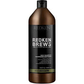Redken Brews Daily Shampoo bottle front view highlighting lightweight hydration
