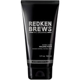 Redken Brews Molding Paste tube-front view showing strong hold and matte finish.