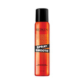 Redken Brews Spray Smooth anti-frizz bottle for silky, glossy hair.