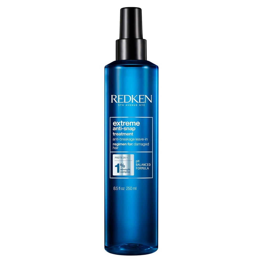 Redken Extreme Anti-Snap bottle front showing fortifying formula for distressed hair