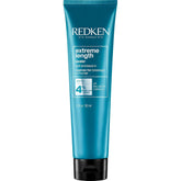 Redken Extreme Length Leave-In Bottle demonstrates stronger hair and growth potential.
