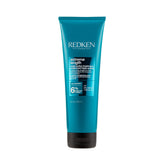 Redken Extreme Length Triple Action Mask bottle for quick 5-minute treatment and stronger ends