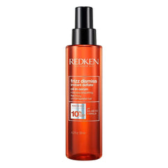 Redken Frizz Dismiss Instant Deflate bottle front for smooth frizz-controlled hair.