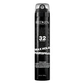 Redken Max Hold 32 bottle mist delivers extreme hold for all-day style.