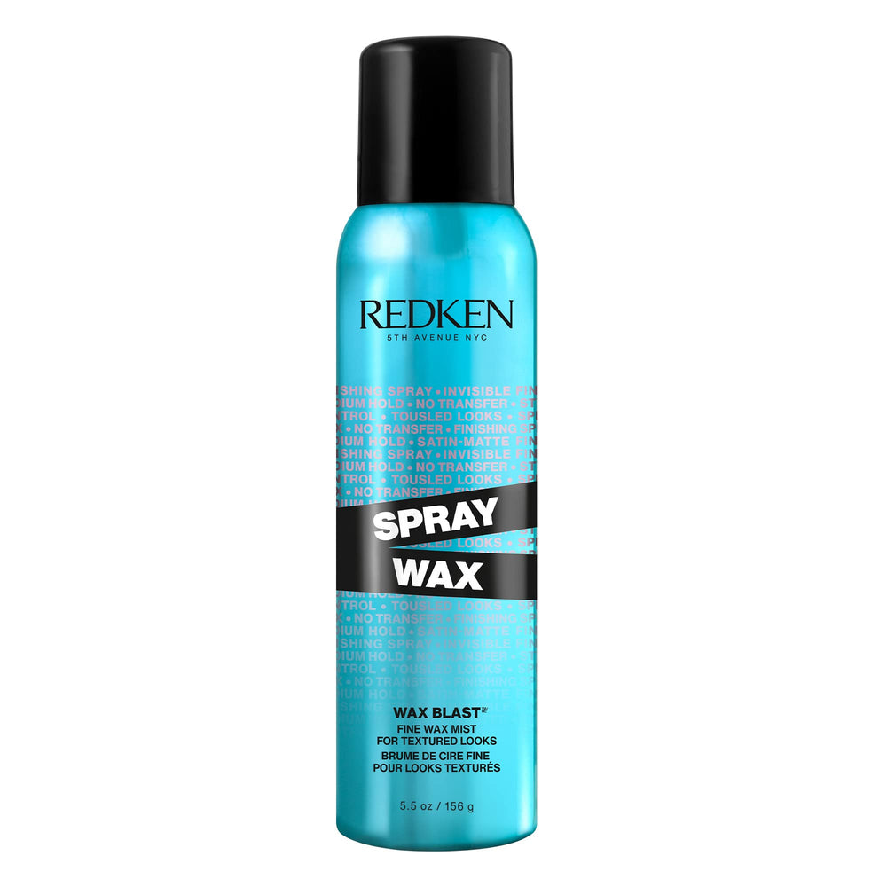 Redken Spray Wax Invisible Texture Mist bottle front view showing volume boost