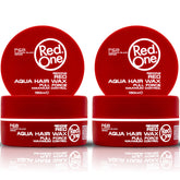 Redone cera para pelo roja 150 ml, pack 2 para fijación duradera