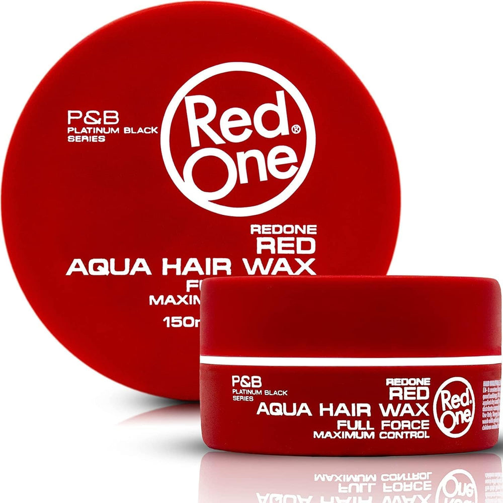 Redone Hair Wax Red 150ml: empaque premium para un peinado duradero y pulido