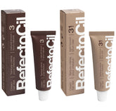 Refectocil cream hair dye natural brown tubes for lasting brunette color