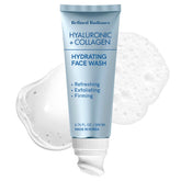 Refined Radiance botella del limpiador facial mostrando hidratación suave para la piel