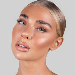REFY Brow Sculpt application closeup highlights smooth, soft application with Carnauba wax.