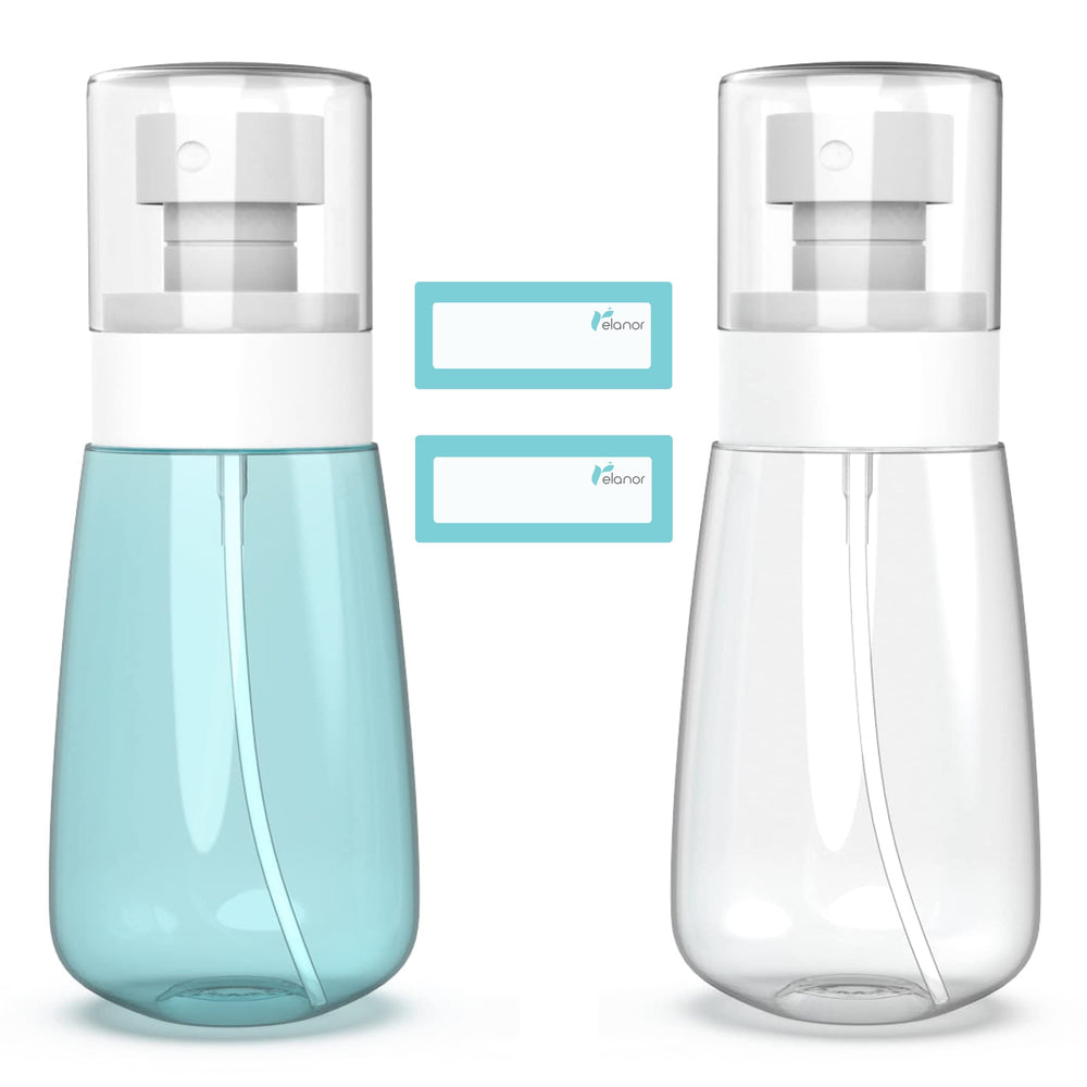 RELANOR Pack 2 travel spray bottles with 100 ml capacity for on-the-go skincare.