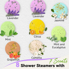 Relaso conjunto fragancias aromaterapia para la ducha, creando un momento de spa en casa.