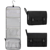 Relavel front view hanging toiletry bag showing organized exterior design and handle