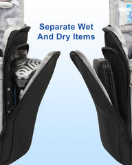 Relavel toiletry bag made from waterproof, durable nylon material