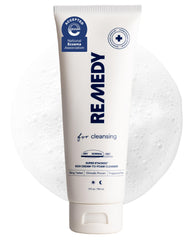 Remedy Science crema-espuma limpiador para piel normal a seca, limpia con suavidad