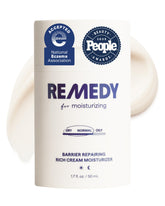Remedy Science Rich Moisture bottle front for deep hydration.