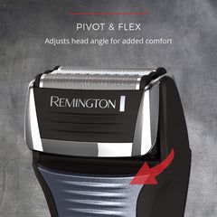 Remington F5 pivot and FlexFoil foils contour with skin for smooth passes