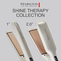Floating plates of the Remington flat iron glide smoothly