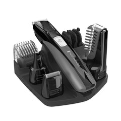 Remington PG526 full attachments kit enables versatile grooming at home.
