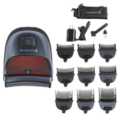 Remington Shortcut Pro trimmer clipper showing compact design for at-home grooming