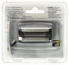 Remington SPF-PF cutter assembly side view showing advanced 3-stage cutting system for efficient results.