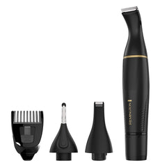 Remington Ultimate Precision Detail Trimmer blades for clean lines.