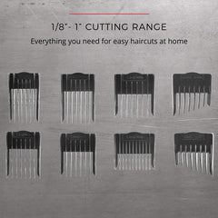 Remington vacuum haircut kit dual-motor delivering strong clip and suction
