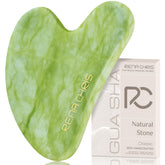 Rena Chris Gua Sha Face Tool mint green glides for facial massage.