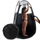 Reneebeautytan large spray tan tent pop-up for quick setup and convenience.